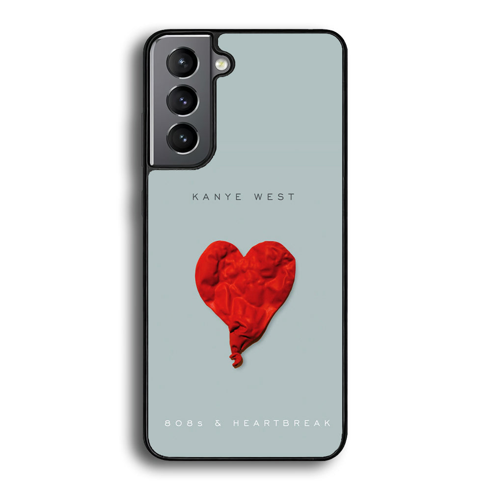 Kanye West 808s & Heartbreak Samsung Galaxy S24 Plus Case-Phone Case-Rubber Black (2D Case)-Altracase