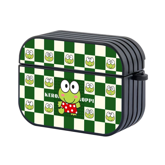 Kero Kero Keroppi Checkered Apple Airpods Pro Case-AirPods Pro Case-Altracase
