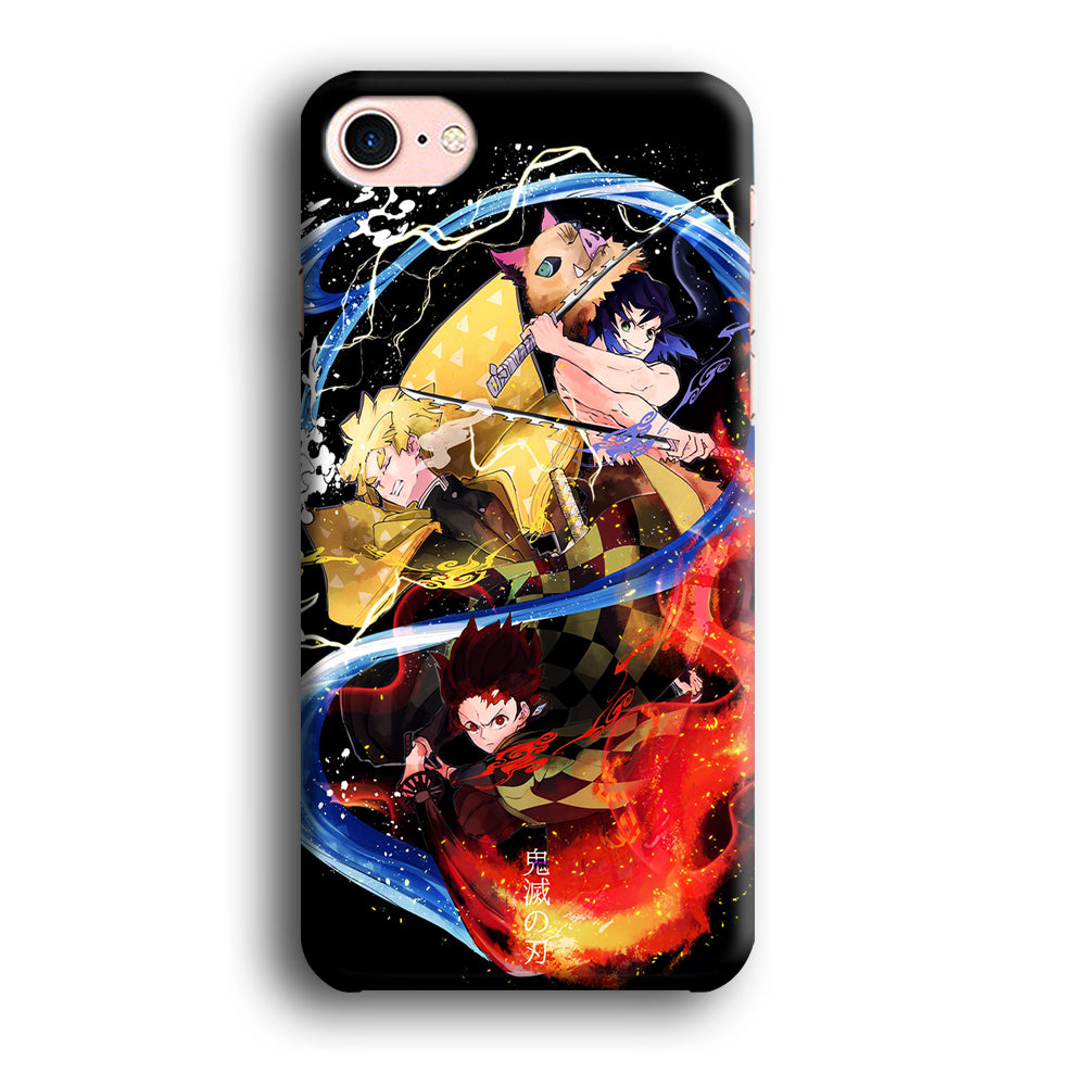 Kimetsu no Yaiba Demon Slayer iPhone SE 3 2022 Case