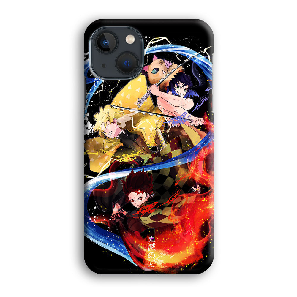 Kimetsu no Yaiba Demon Slayer iPhone 14 Plus Case