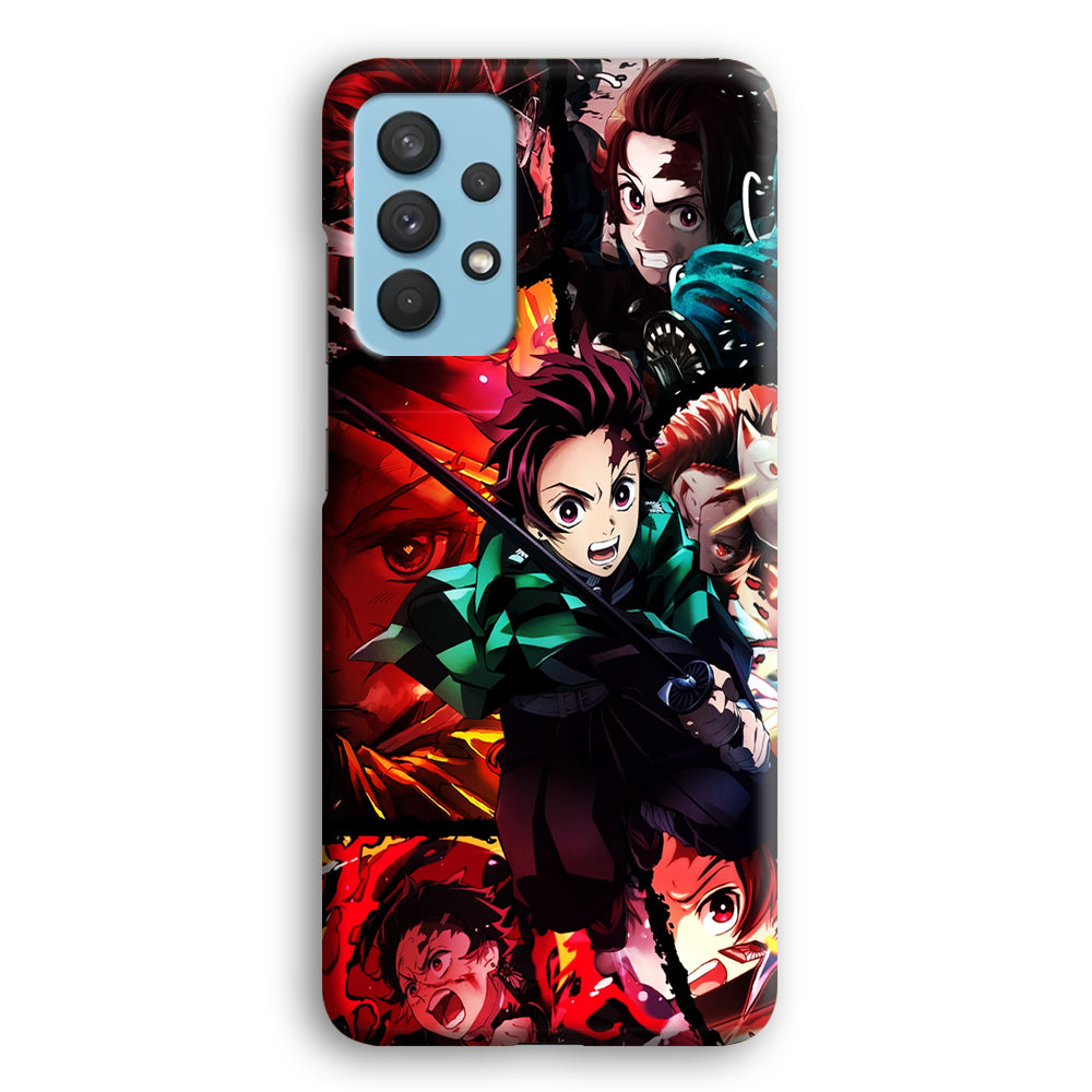 Kimetsu no Yaiba Tanjiro Aesthetic Samsung Galaxy A32 Case