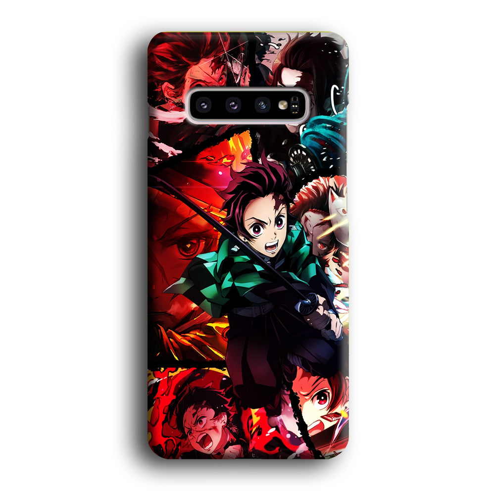 Kimetsu no Yaiba Tanjiro Aesthetic Samsung Galaxy S10 Plus Case