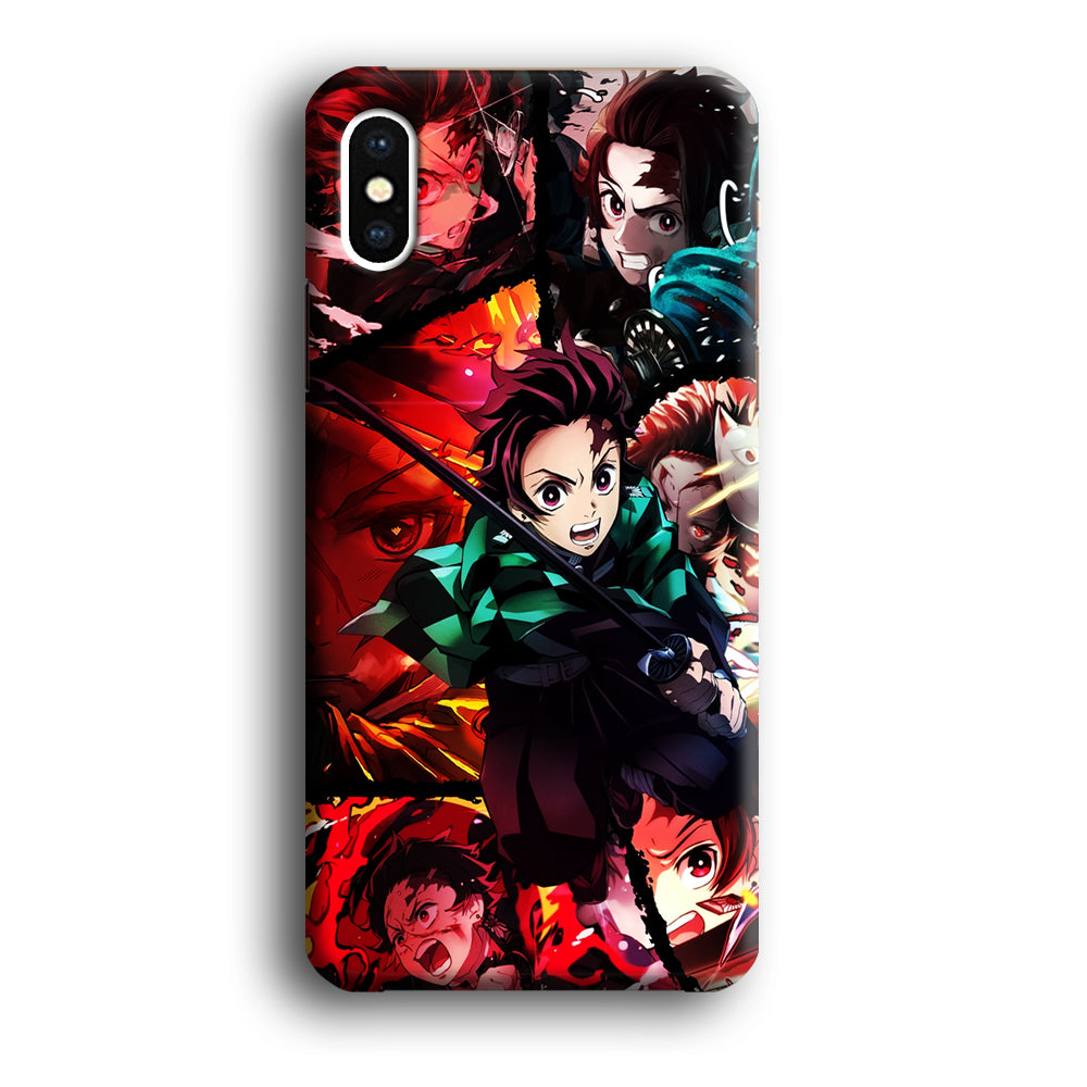 Kimetsu no Yaiba Tanjiro Aesthetic iPhone Xs Case