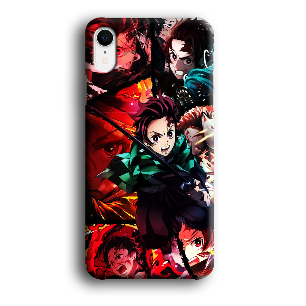 Kimetsu no Yaiba Tanjiro Aesthetic iPhone XR Case