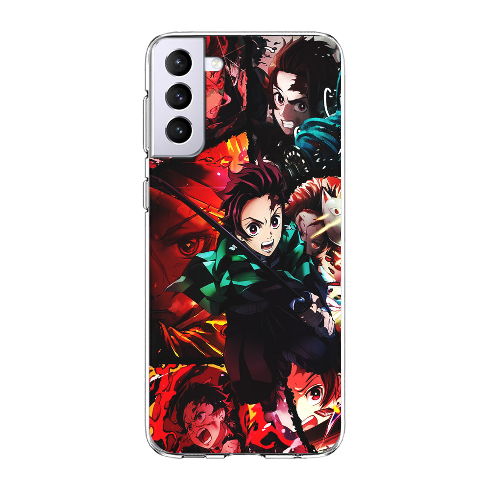 Kimetsu no Yaiba Tanjiro Aesthetic Samsung Galaxy S21 Plus Case