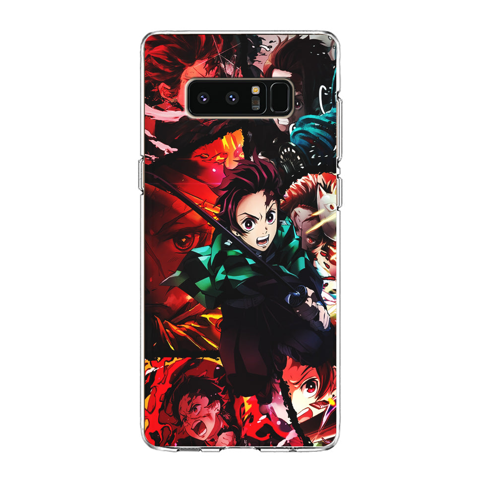 Kimetsu no Yaiba Tanjiro Aesthetic Samsung Galaxy Note 8 Case