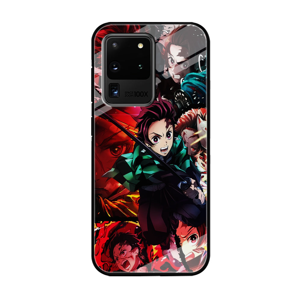 Kimetsu no Yaiba Tanjiro Aesthetic Samsung Galaxy S21 Ultra Case