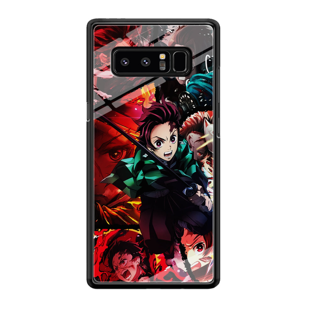 Kimetsu no Yaiba Tanjiro Aesthetic Samsung Galaxy Note 8 Case