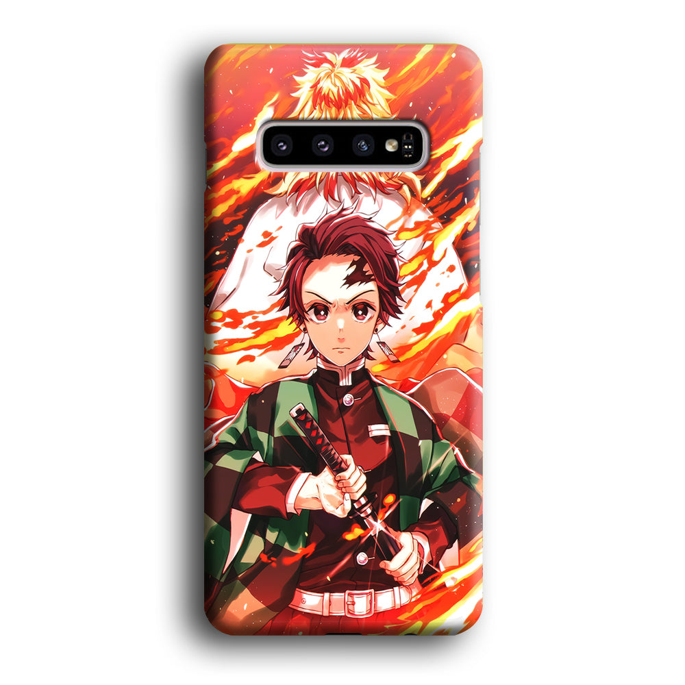 Kimetsu no Yaiba Tanjiro Kamado Samsung Galaxy S10 Plus Case