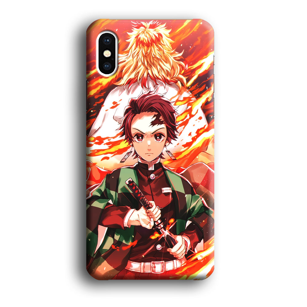 Kimetsu no Yaiba Tanjiro Kamado iPhone X Case