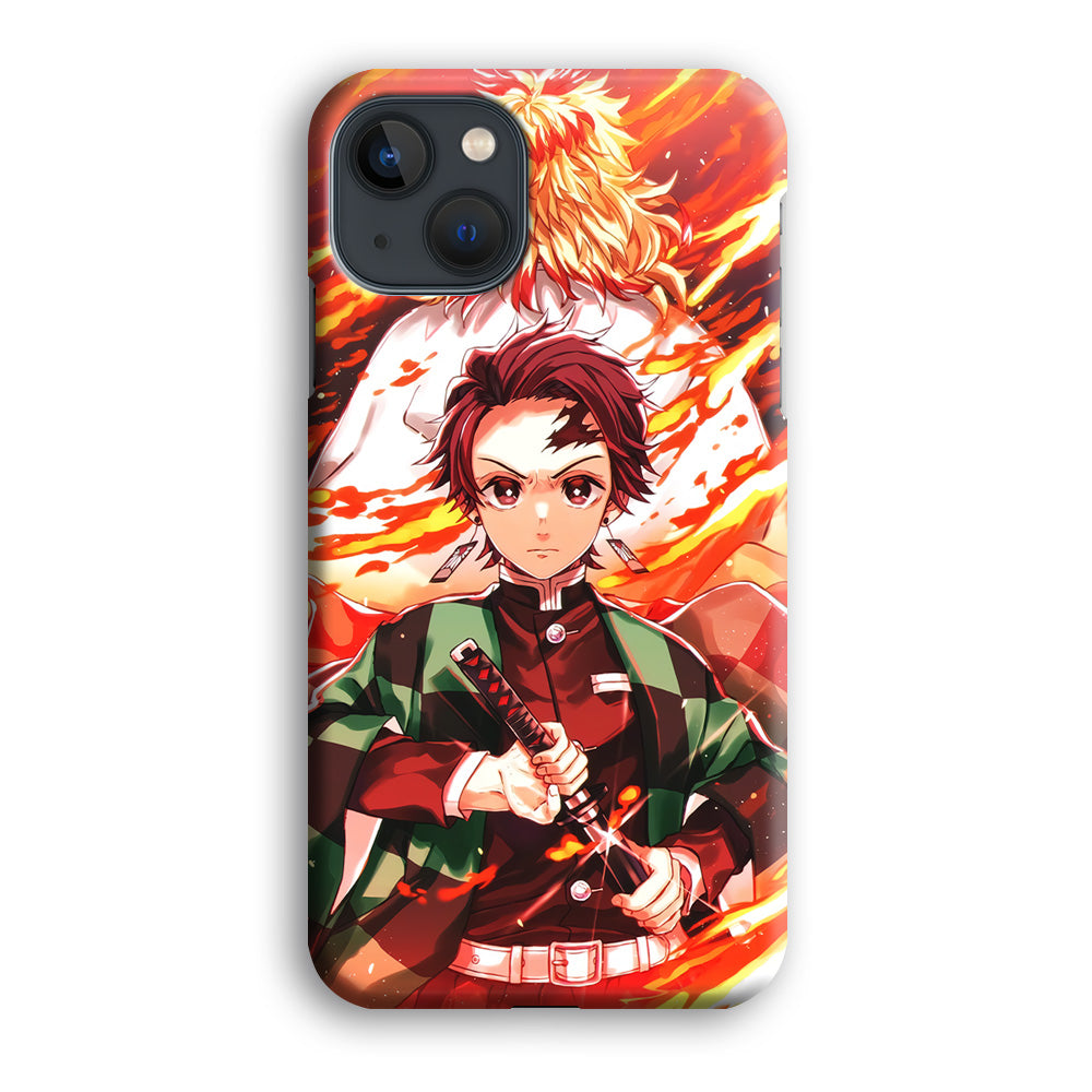 Kimetsu no Yaiba Tanjiro Kamado iPhone 14 Plus Case