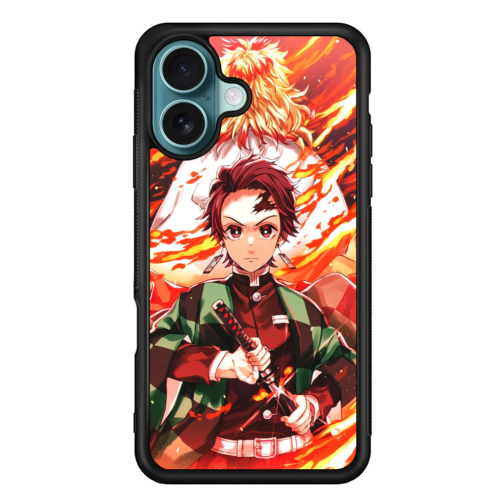 Kimetsu no Yaiba Tanjiro Kamado iPhone 16 Case - Altracase