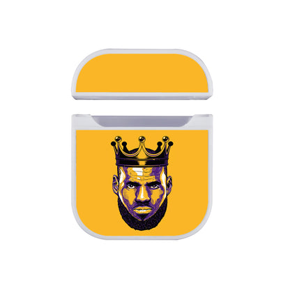 King Lebron James Head Apple AirPods Case-AirPod Case-White-Altracase