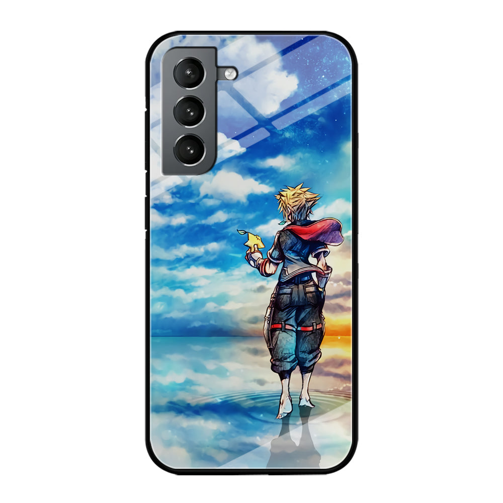 Kingdom Hearts Art Samsung Galaxy S22 Plus Case-Phone Case-Tempered Glass Case-Altracase