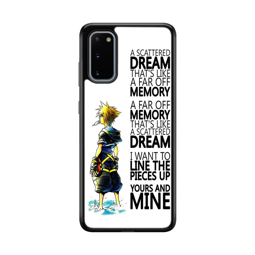 Kingdom Hearts Quote Samsung Galaxy S20 Case