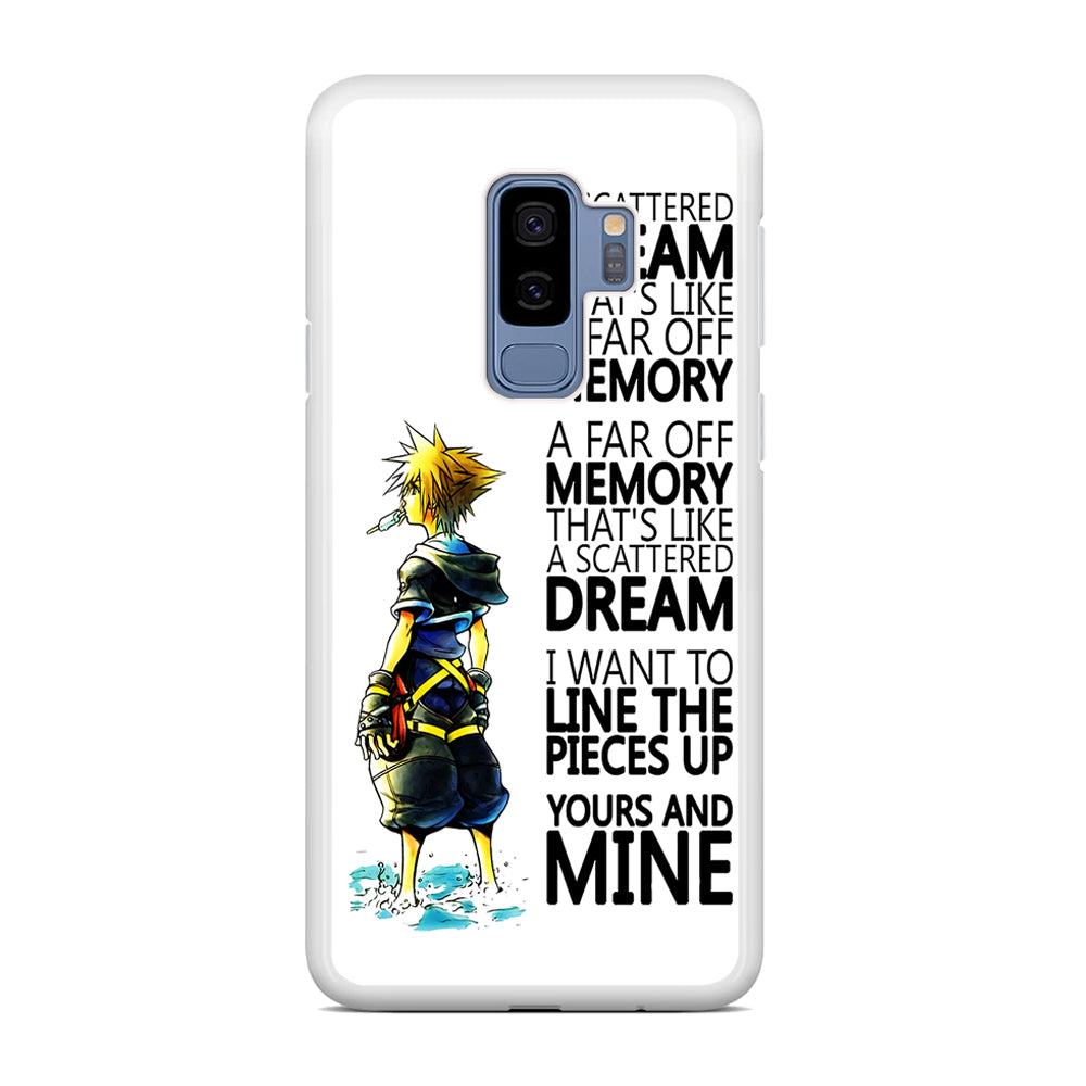 Kingdom Hearts Quote Samsung Galaxy S9 Plus Case