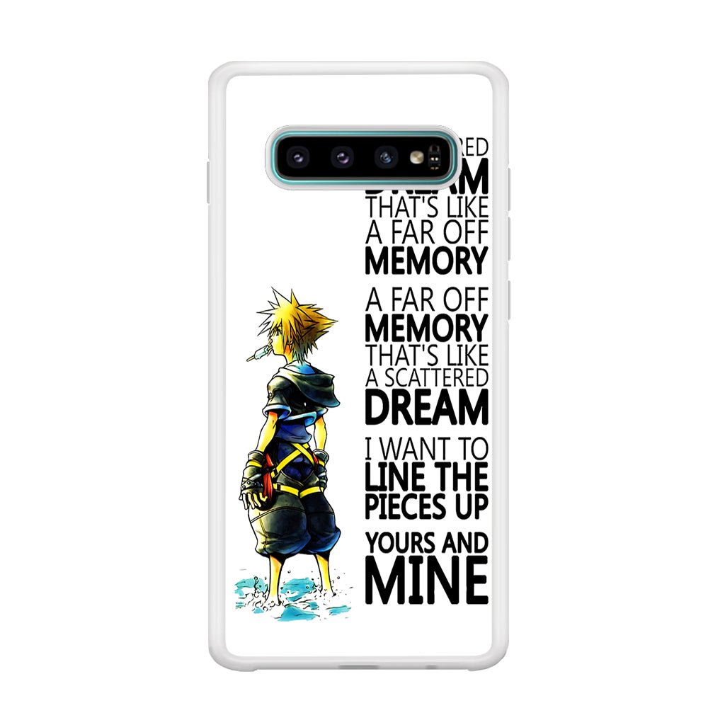 Kingdom Hearts Quote Samsung Galaxy S10 Case