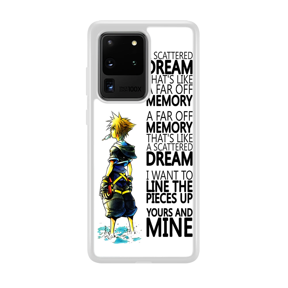 Kingdom Hearts Quote Samsung Galaxy S20 Ultra Case