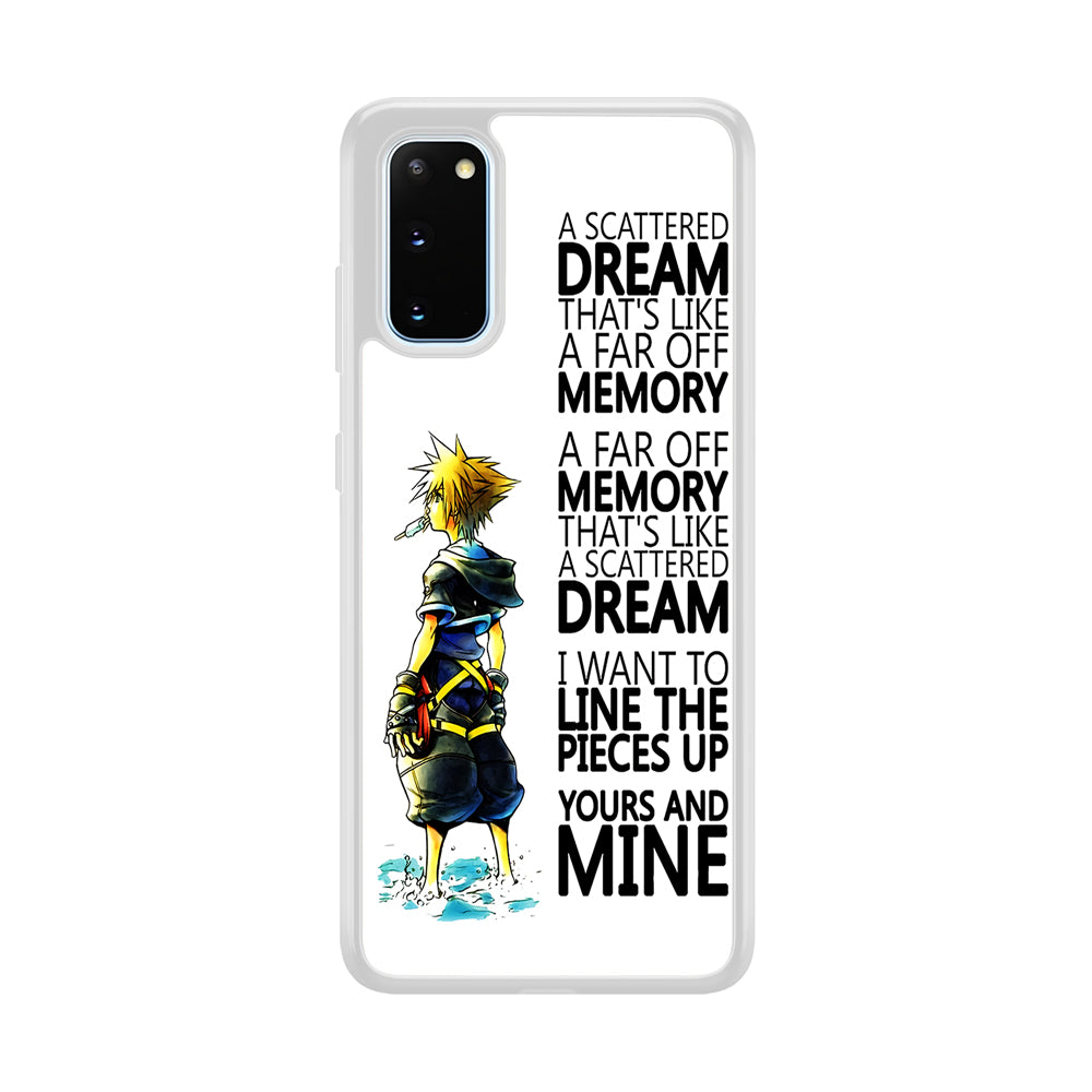 Kingdom Hearts Quote Samsung Galaxy S20 Case