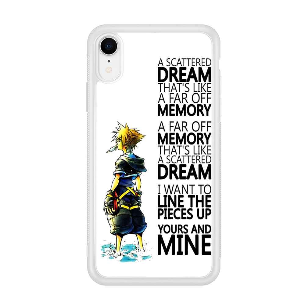 Kingdom Hearts Quote iPhone XR Case