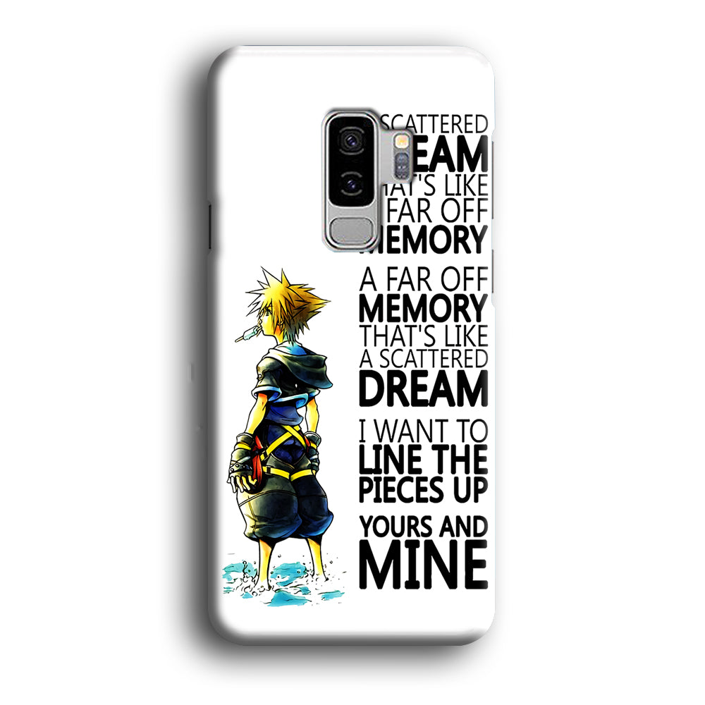 Kingdom Hearts Quote Samsung Galaxy S9 Plus Case