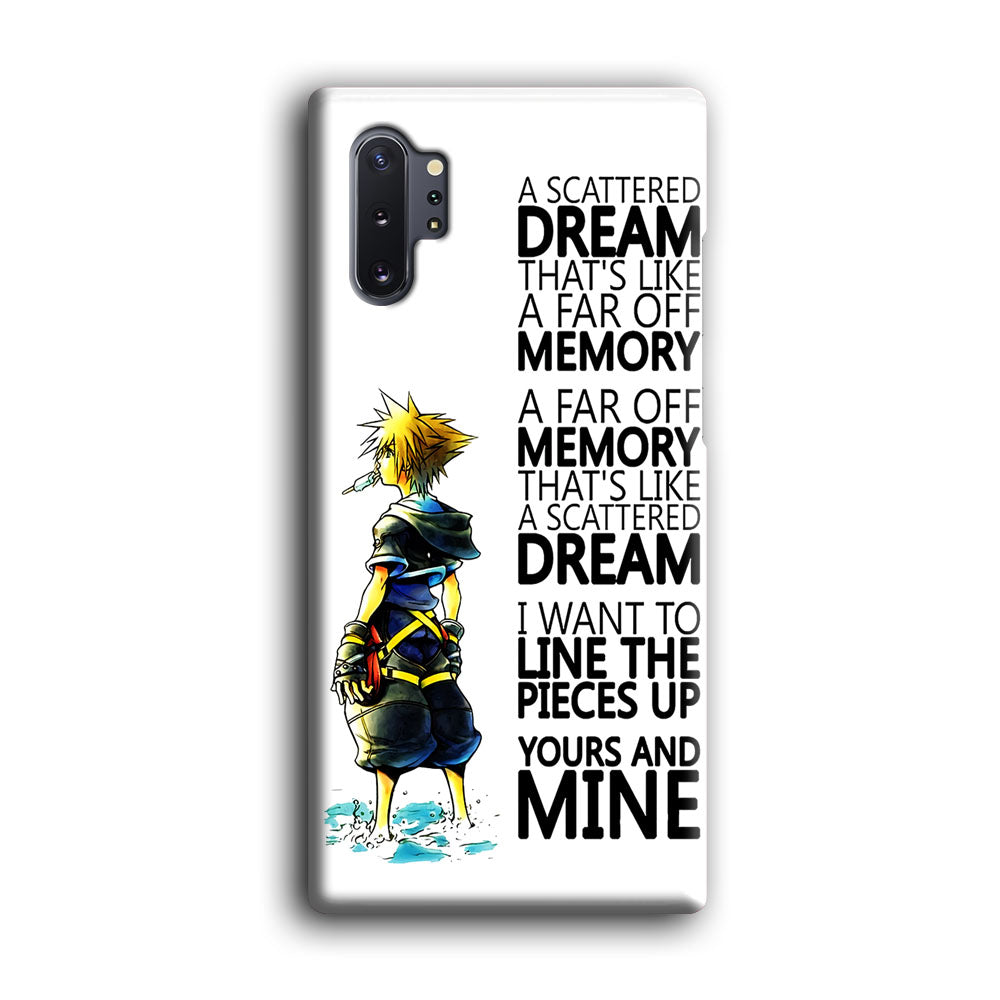 Kingdom Hearts Quote Samsung Galaxy Note 10 Plus Case