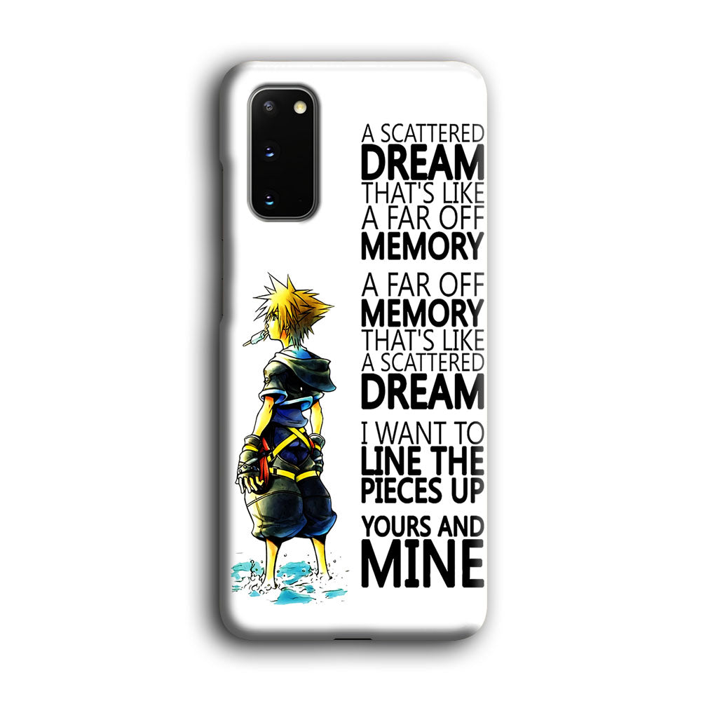 Kingdom Hearts Quote Samsung Galaxy S20 Case