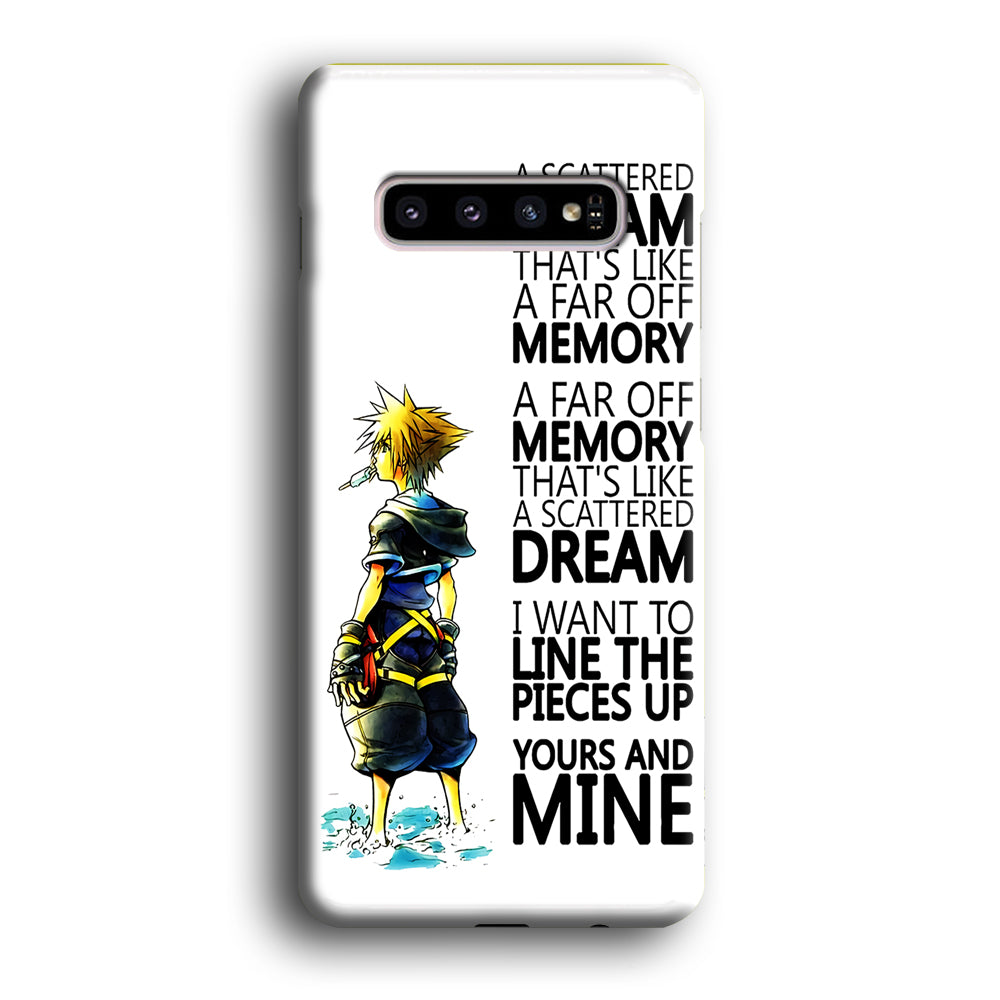 Kingdom Hearts Quote Samsung Galaxy S10 Plus Case