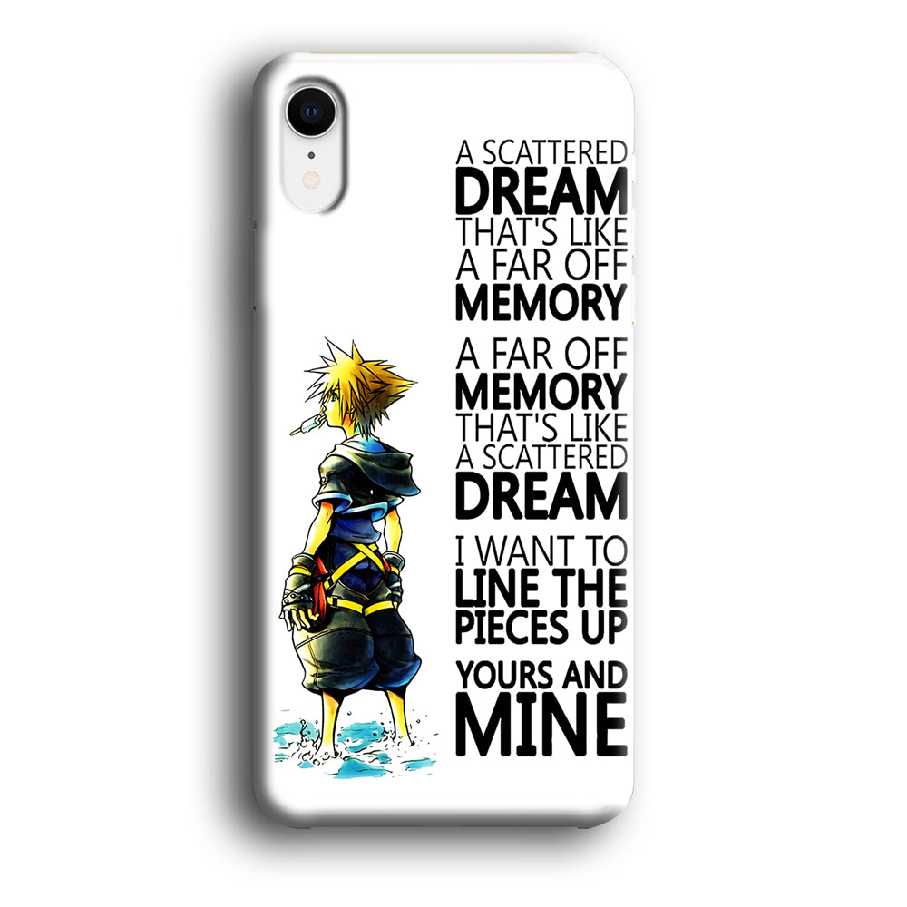 Kingdom Hearts Quote iPhone XR Case