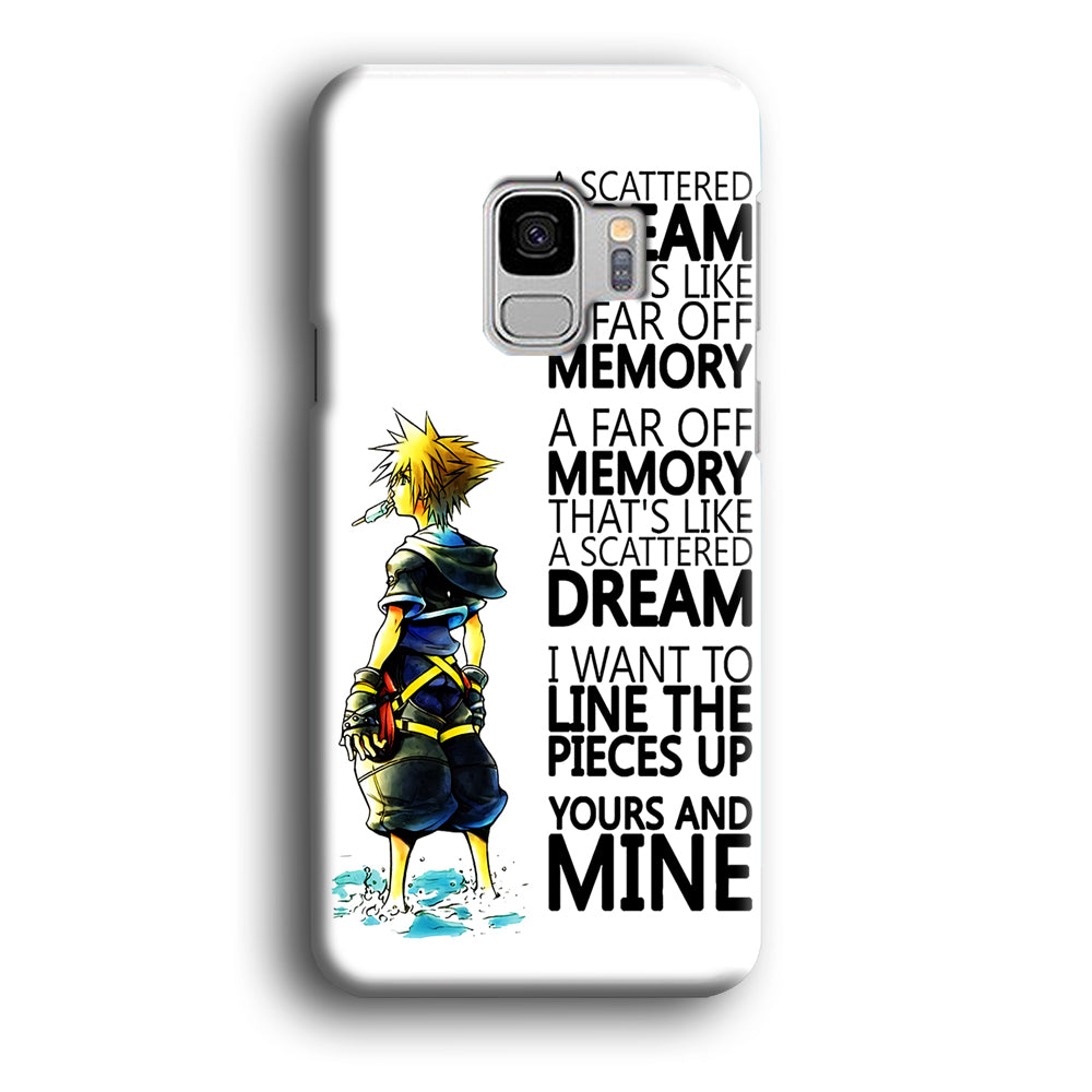 Kingdom Hearts Quote Samsung Galaxy S9 Case