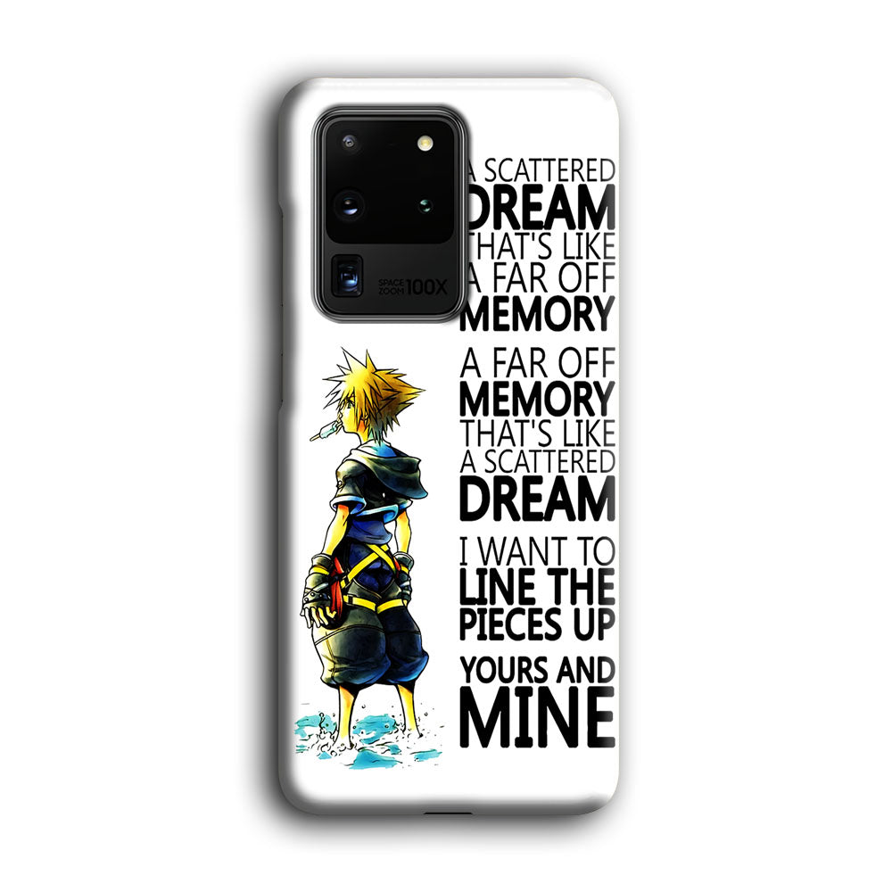 Kingdom Hearts Quote Samsung Galaxy S20 Ultra Case