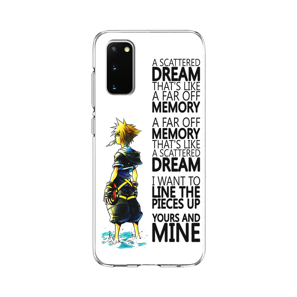 Kingdom Hearts Quote Samsung Galaxy S20 Case