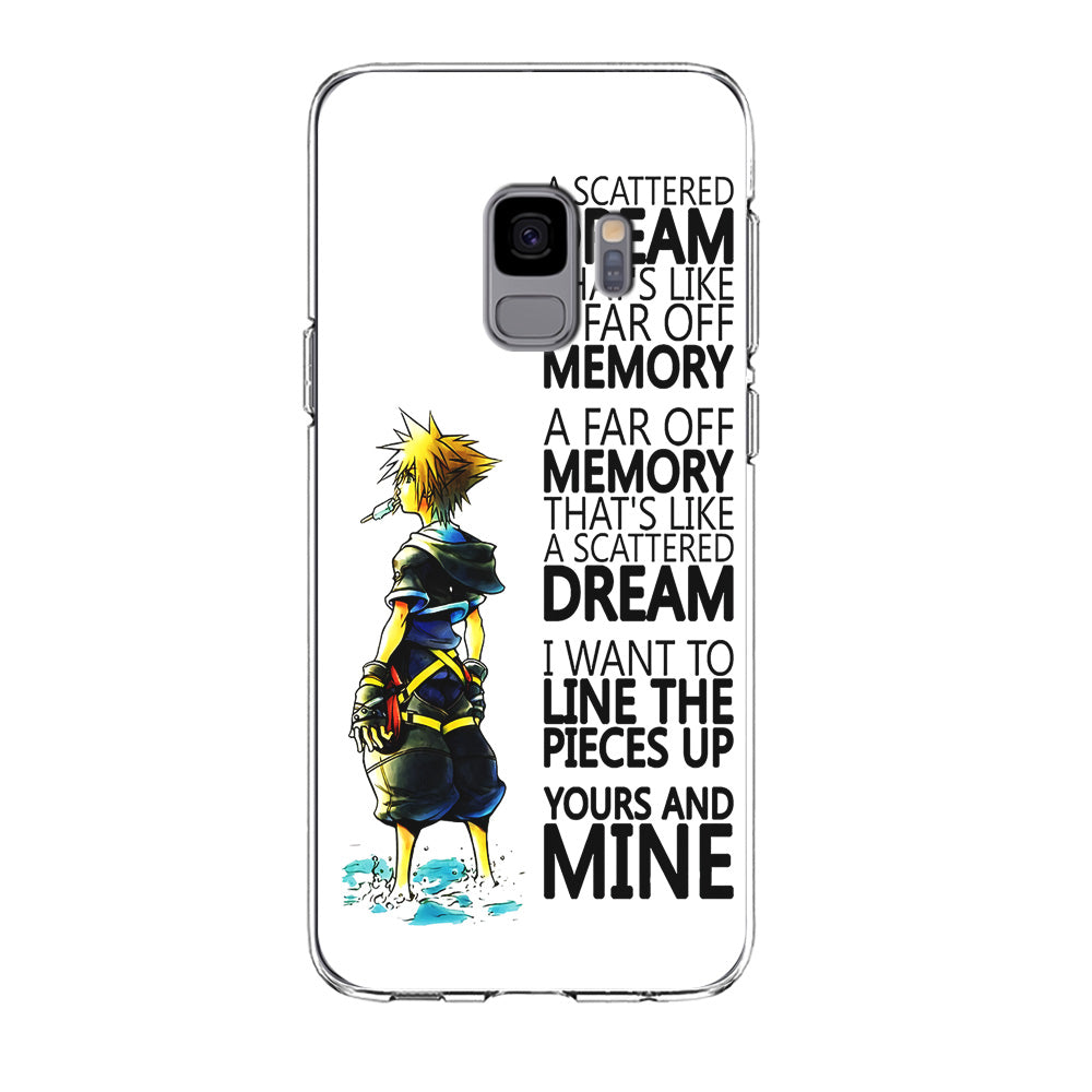 Kingdom Hearts Quote Samsung Galaxy S9 Case