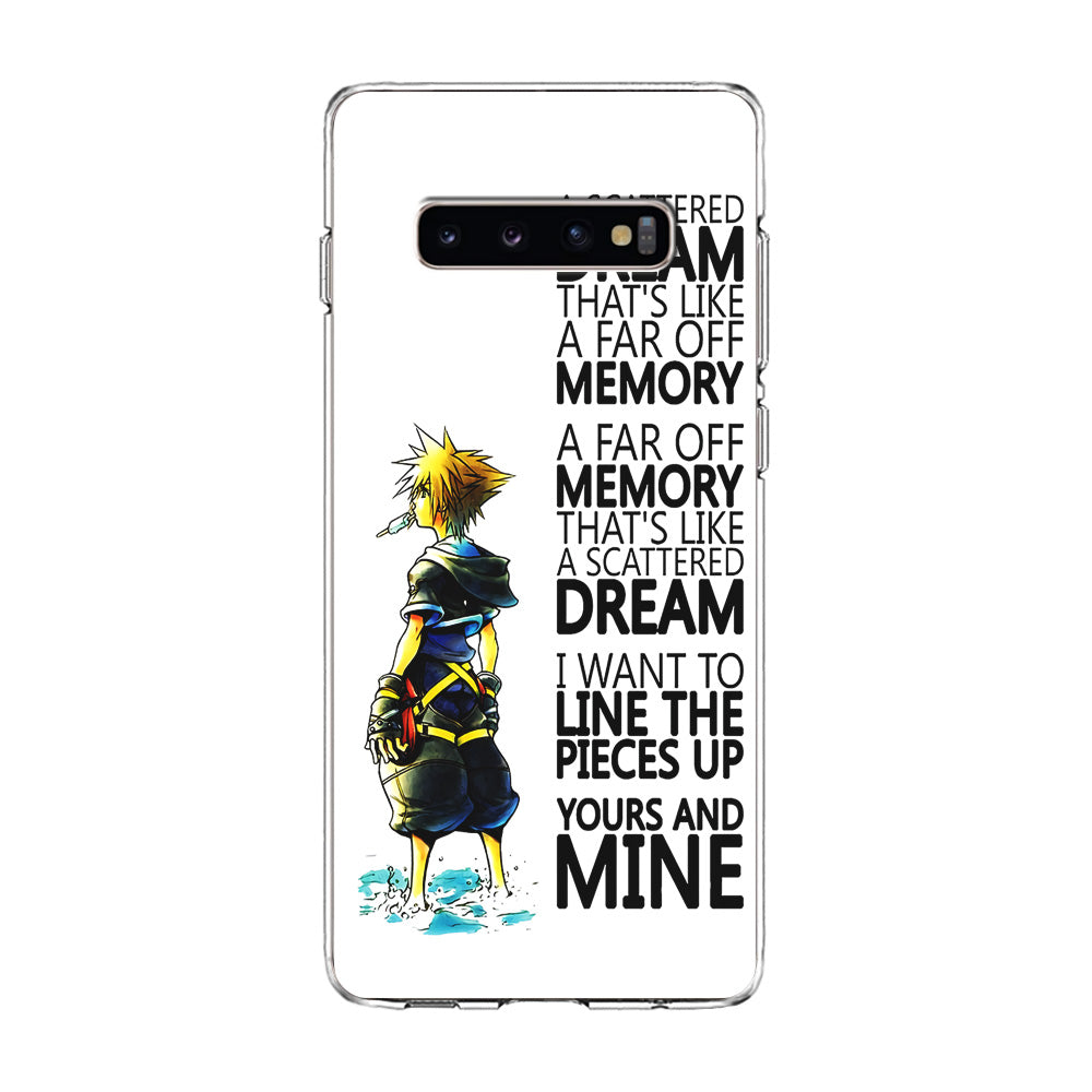 Kingdom Hearts Quote Samsung Galaxy S10 Case