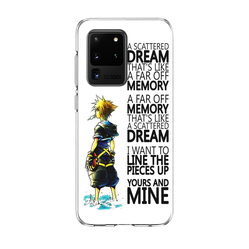 Kingdom Hearts Quote Samsung Galaxy S20 Ultra Case