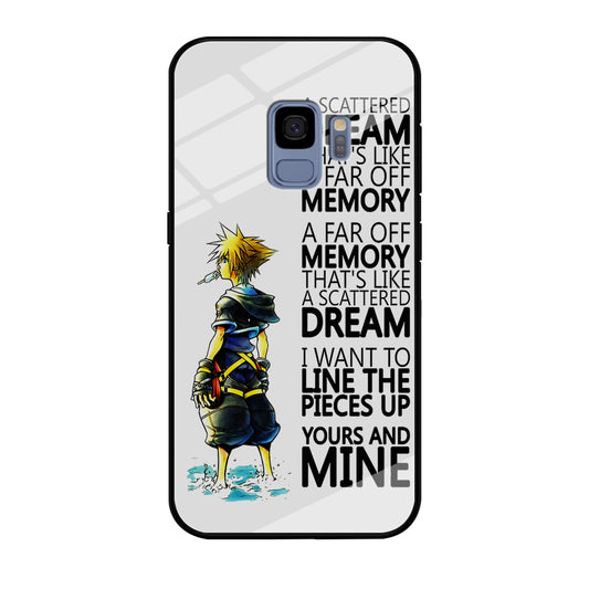 Kingdom Hearts Quote Samsung Galaxy S9 Case