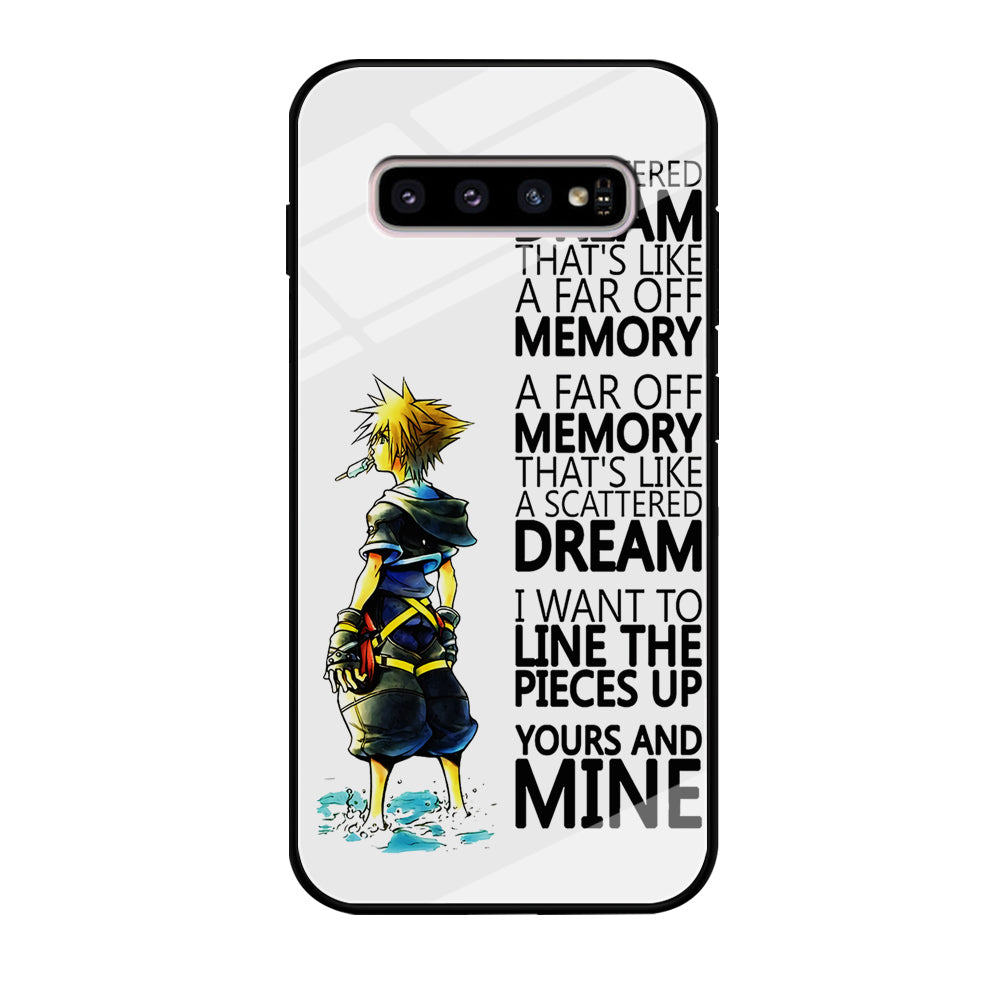 Kingdom Hearts Quote Samsung Galaxy S10 Case