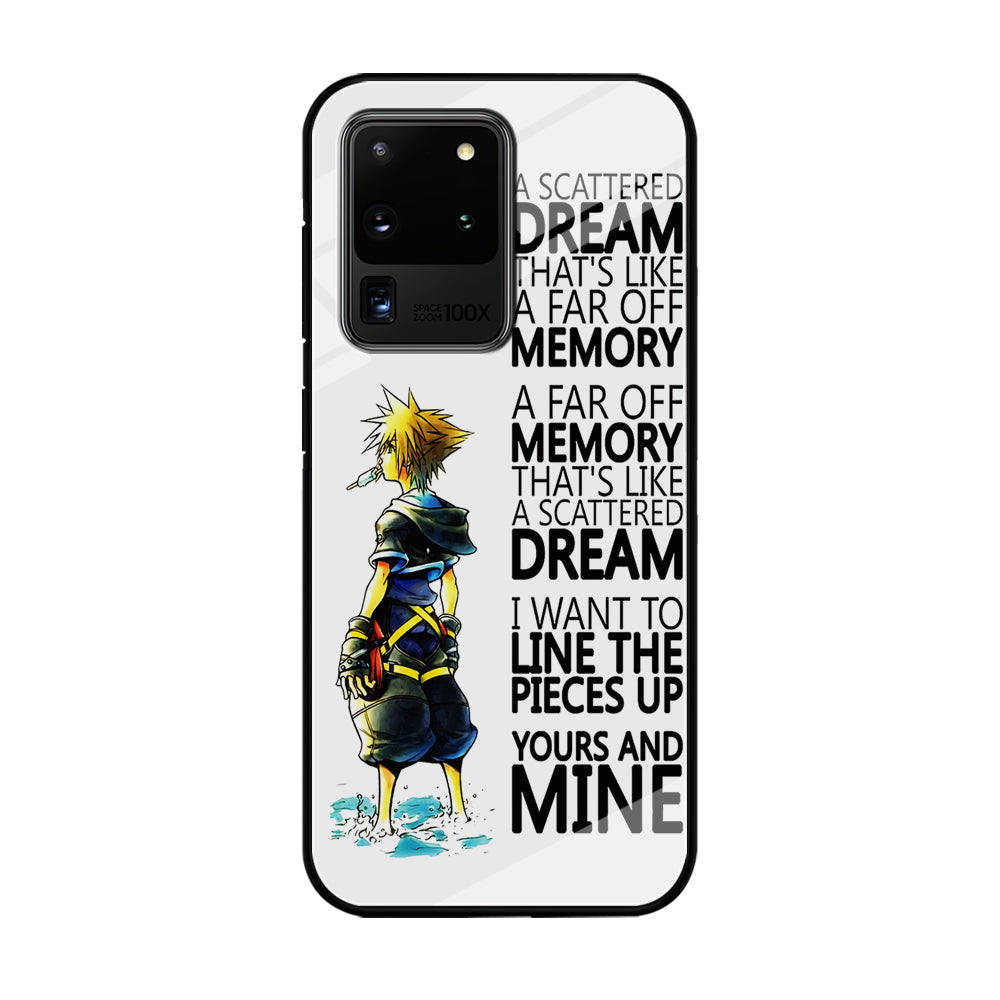 Kingdom Hearts Quote Samsung Galaxy S20 Ultra Case