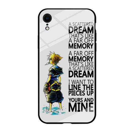 Kingdom Hearts Quote iPhone XR Case