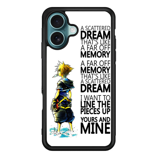Kingdom Hearts Quote iPhone 16 Case - Altracase