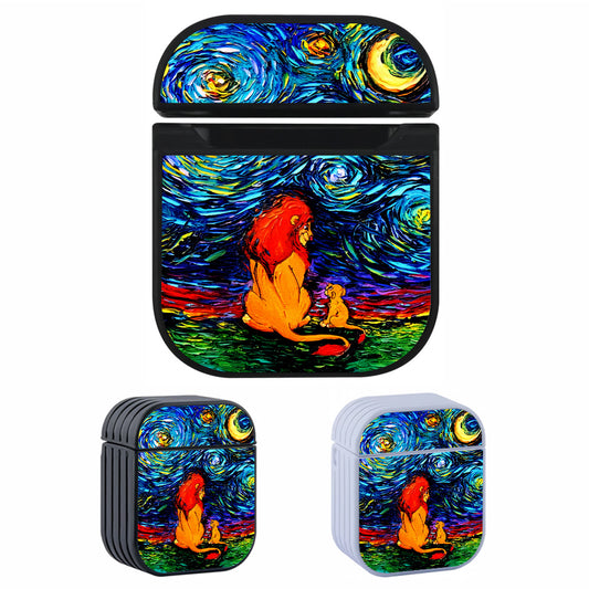 King of Lions Starry Night Apple AirPods Case-AirPod Case-Altracase