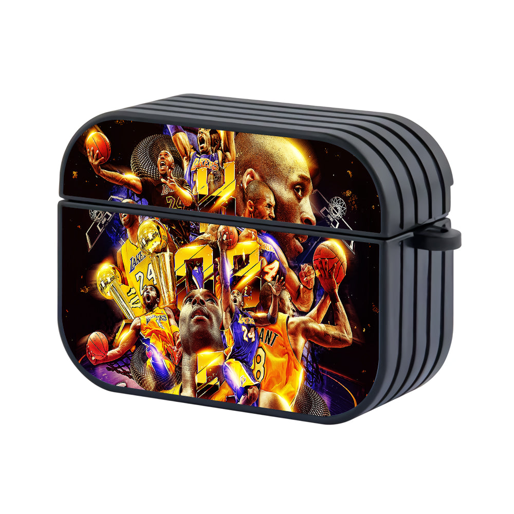 Kobe Bryant Aesthetic Art Hard Plastic Case Cover For Apple Airpods Pro