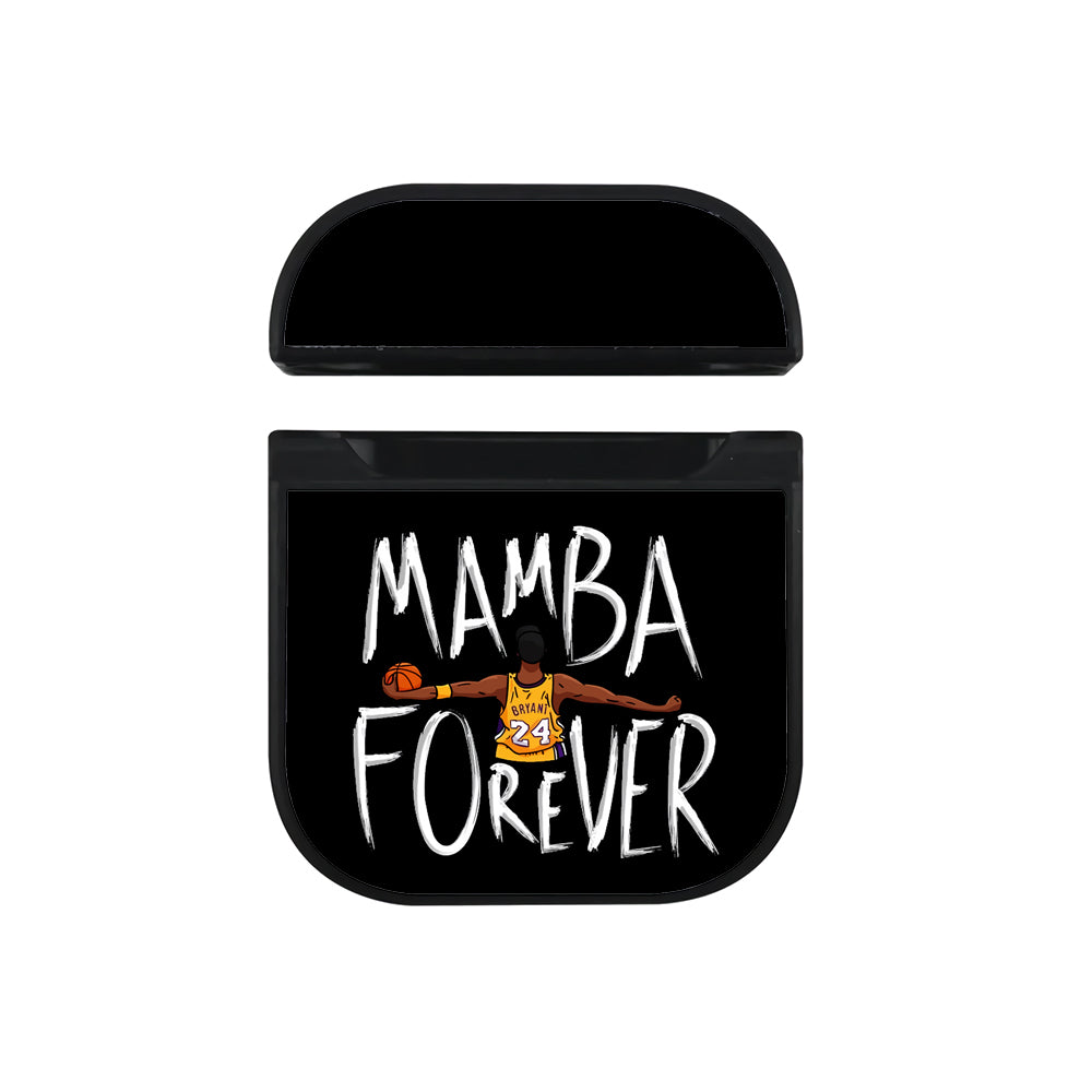 Kobe Bryant Mamba Forever Apple AirPods Case-AirPod Case-Black-Altracase