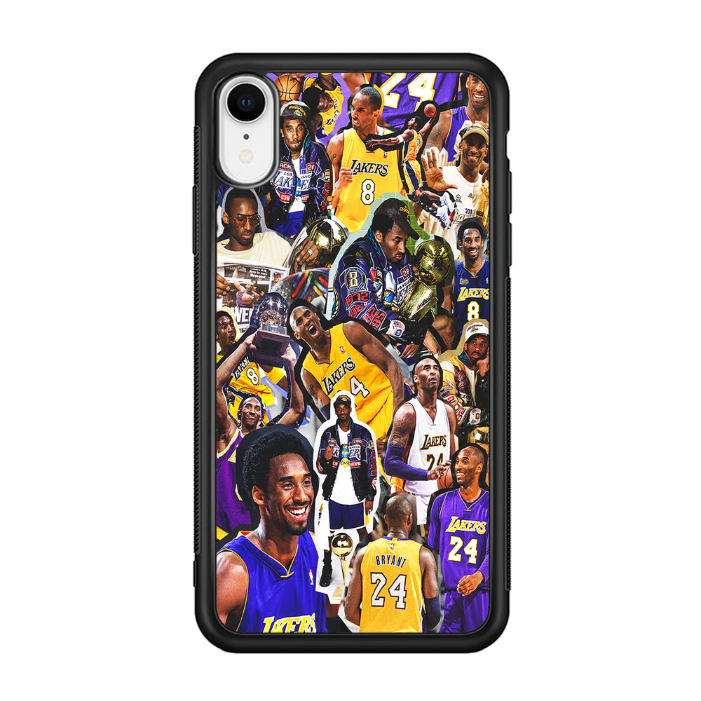 Kobe bryant lakers Collage iPhone XR Case