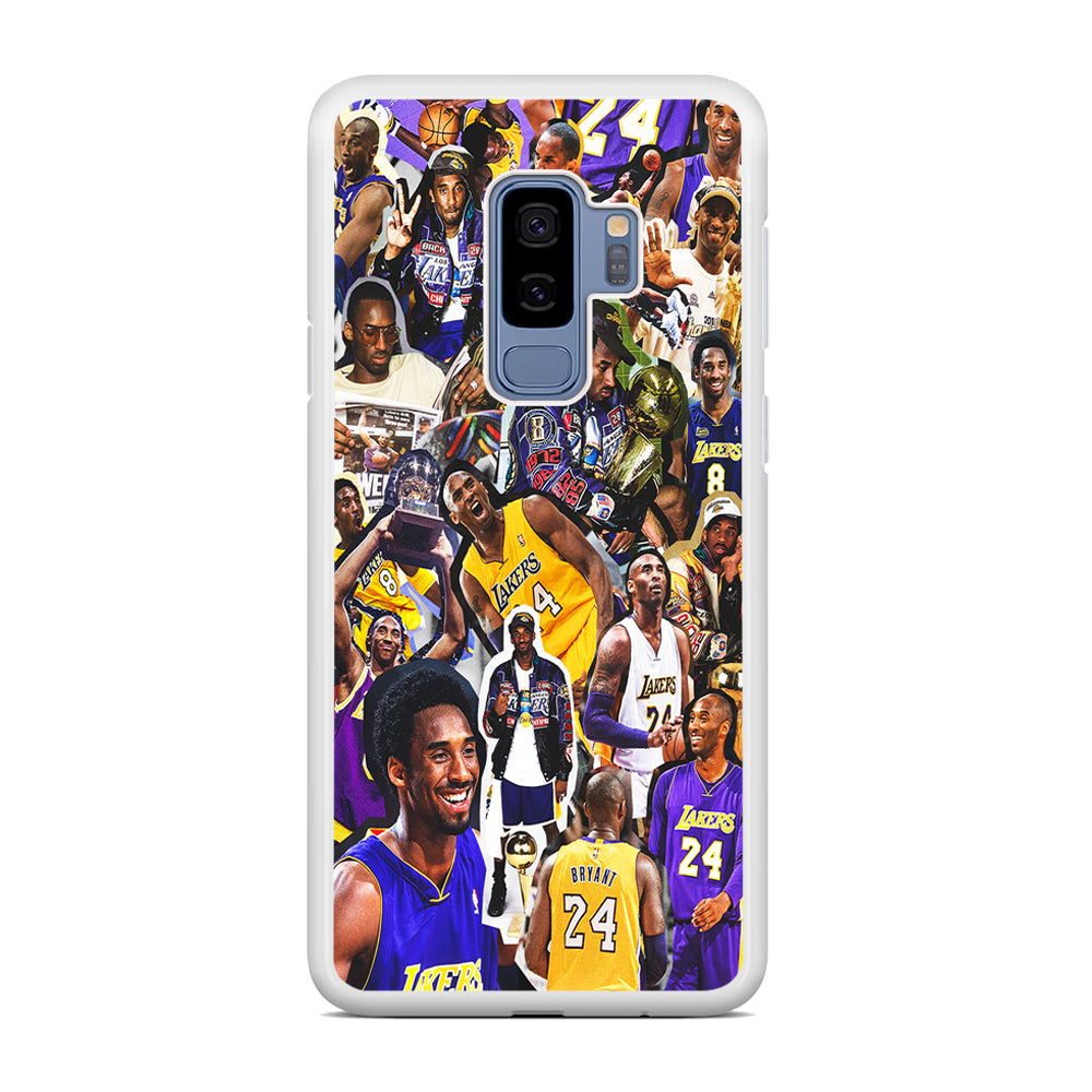 Kobe bryant lakers Collage Samsung Galaxy S9 Plus Case