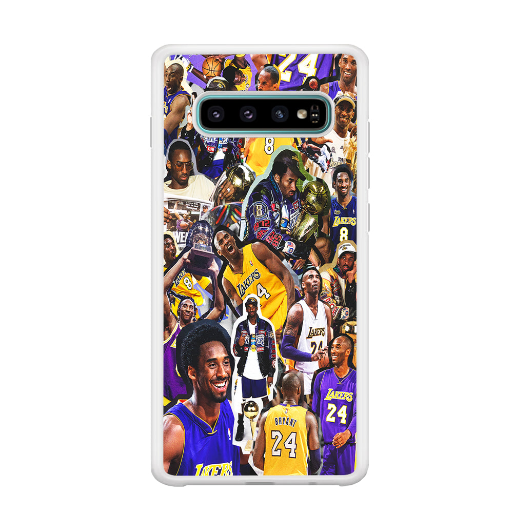 Kobe bryant lakers Collage Samsung Galaxy S10 Plus Case