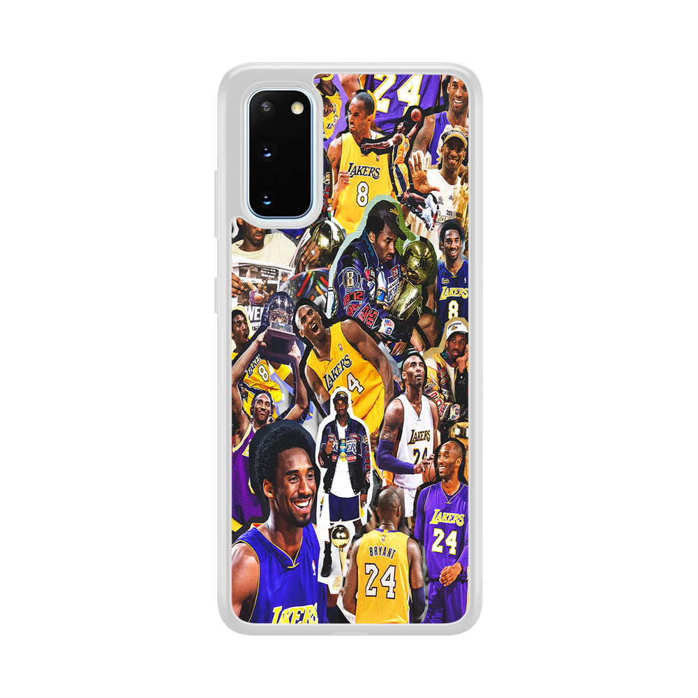 Kobe bryant lakers Collage Samsung Galaxy S20 Case