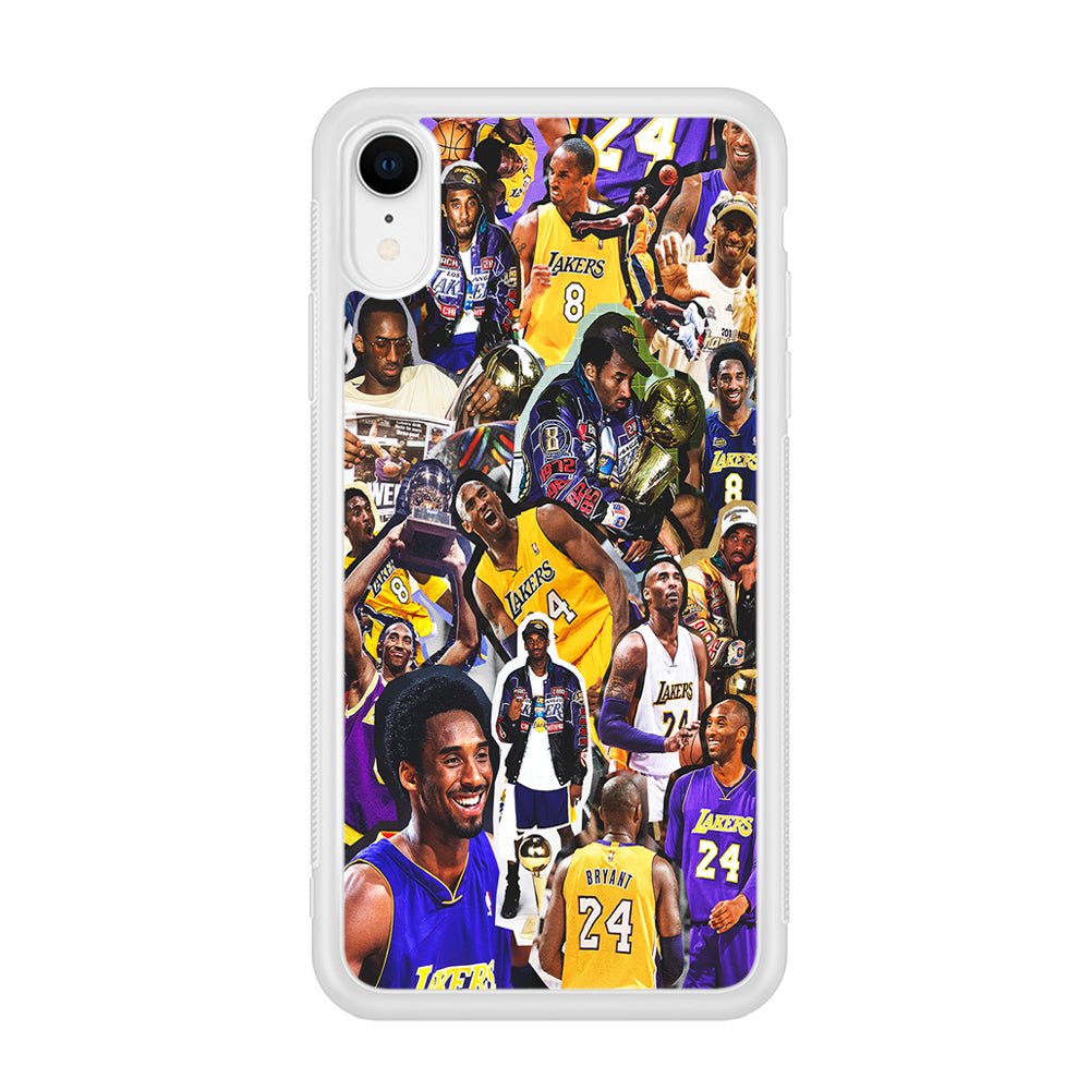 Kobe bryant lakers Collage iPhone XR Case