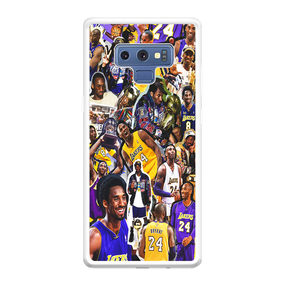 Kobe bryant lakers Collage Samsung Galaxy Note 9 Case