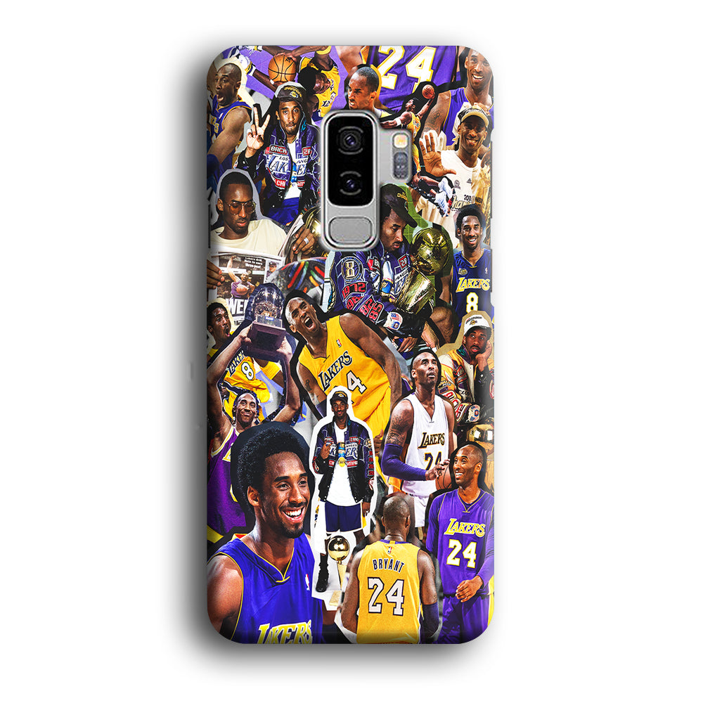 Kobe bryant lakers Collage Samsung Galaxy S9 Plus Case